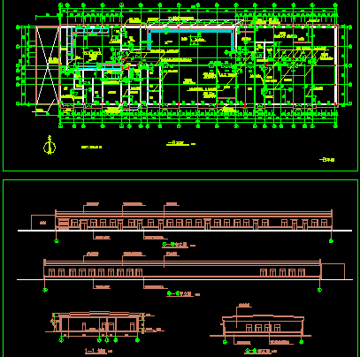 食品加工廠建筑施工圖紙免費下載 工業 農業建筑